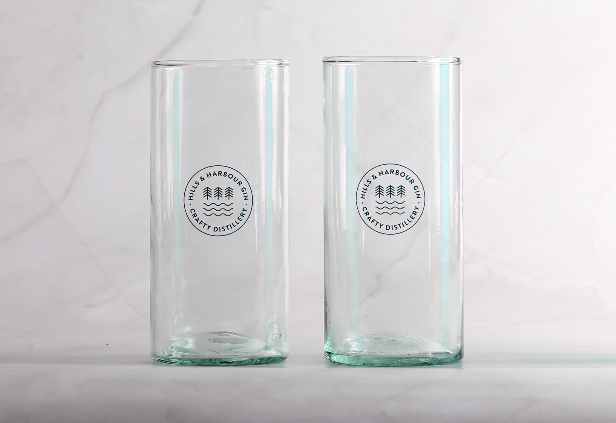 Hills&Harbour Gin - Gift Set - High-ball Glasses